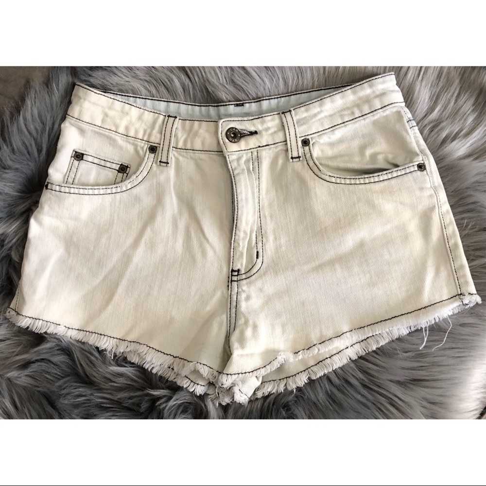 LF Carmar High Waist Denim Shorts Size 26